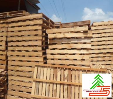 Pallet gỗ 3 - Pallet Á Châu - Công Ty Cổ Phần Wood Pallet Á  Châu